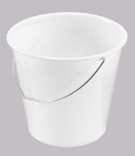 Bucket With Stainless Steel Bracket