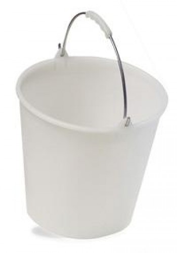 Bucket With Galvanized Handle