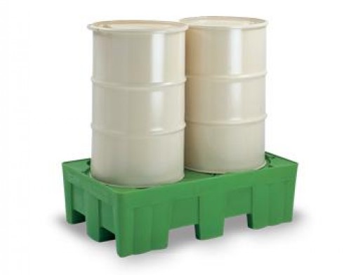 Sump Pallet - Two Drum Barrels