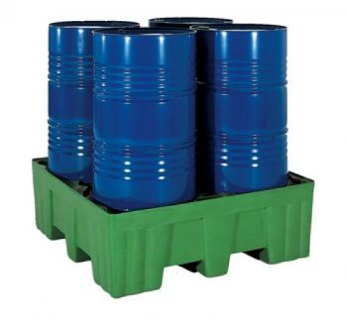 Sump Pallet - Four Drum Barrels