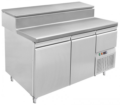 Pizza Counter, 1470X800X850Mm , 2 Doors 400X600Mm,