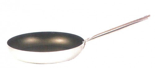 Non-stick alu fry pan, ?  20 cm, height 4 cm