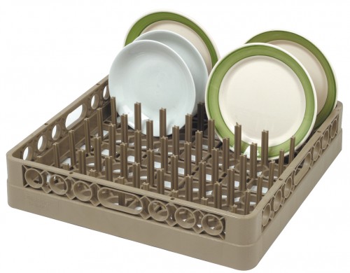 Dish rack for 18 dishes, 500x500x100mm