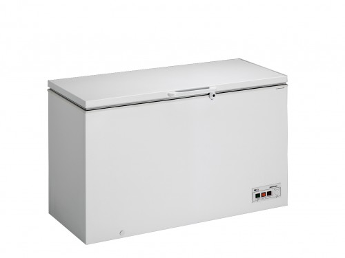 Chest freezer with static cooling, 1410x600x870mm, 408 l