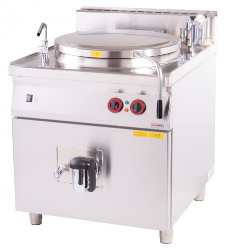 Boiling kettle with indirect heating, gas 150 litres, 800x900x900mm