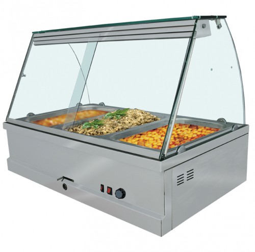 Bainmarie 1070x700x850-1350mm, capacity: 3x1/1gn, 1500w