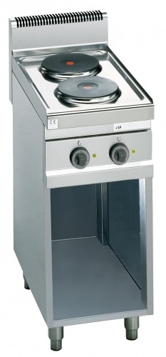 2 ROUND PLATE ELECTRIC STOVE WITH CABINET