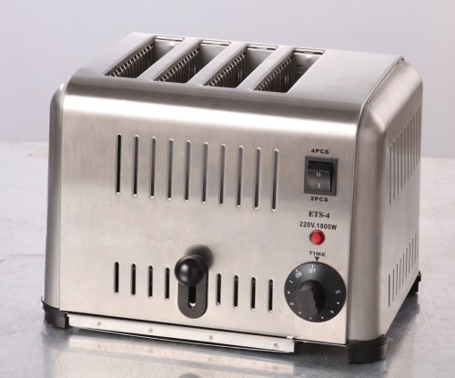 Toaster for 4 slots, 300x225x215 mm, 1800w, 220-240v