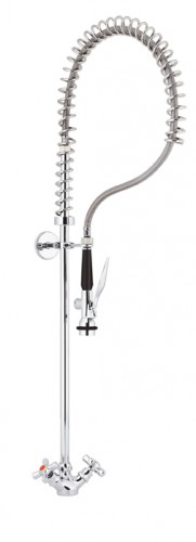 Pre-rinse unit, vegetable rinse sprayer with pipe,