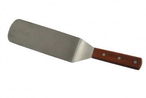 Solid turner with wooden handle