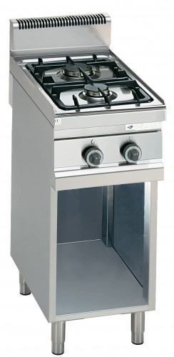 2-BURNER GAS STOVE WITH CABINET