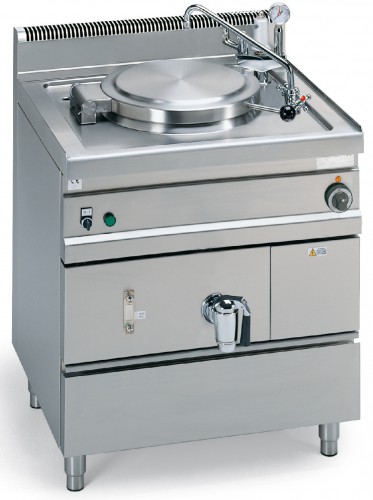 GAS BOILING PAN - INDIRECT HEATING 