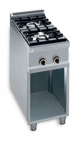 2 BURNER GAS COOKER ON CABINET Mod. G9F2M