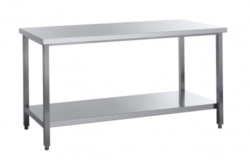 Work Tables, 1400X600X850Mm, Chrome-Steel 18/10