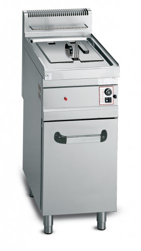 GAS FRYER WITH CABINET - SINGLE TANK 10 LT