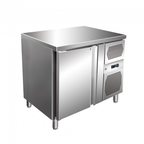 Freezer table 925x700x860mm, 1 door -18?c/-20?c, made of stainless steel