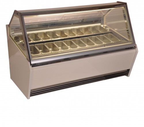 Ice cream display unit, 1612x1177x1322 mm