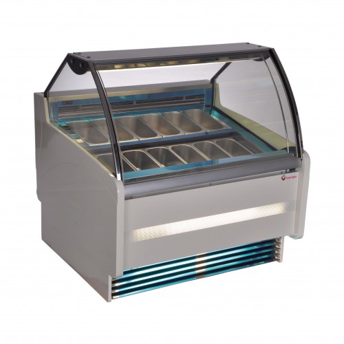 Ice cream display unit ventilated, 1139x1282x1322 mm