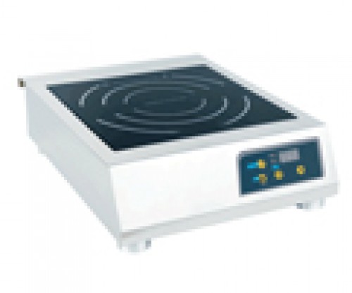 Induction cooker of stainless steel