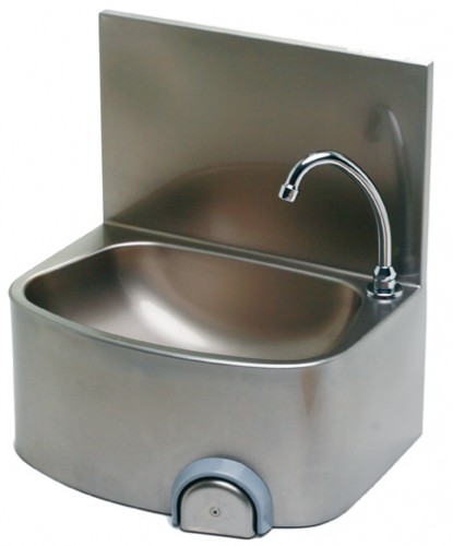 Hand wash basin of stainless steel