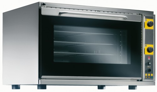 Convection oven, body made of steinless steel