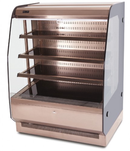 Open chiller with volume of 395 l