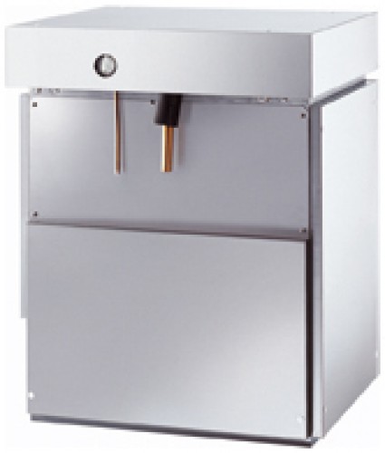 Shards ice maker with air cooling system