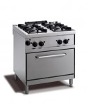 Range gas with 4 burners and gas oven