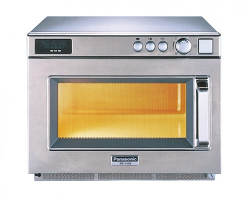 Compact microwave Panasonic with 2 magnetrons