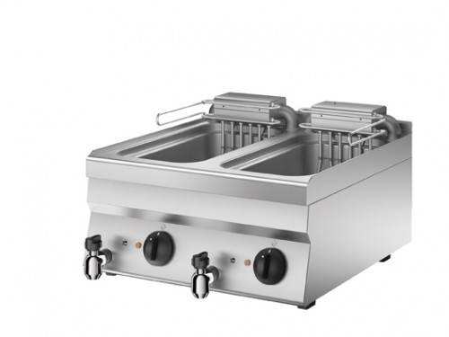 Fryer, electric with 2 x 10 litres basins