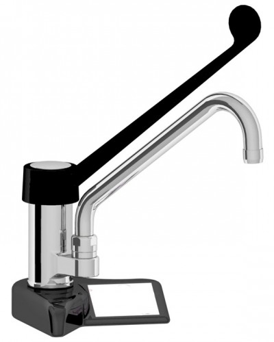 Single hole faucet, black color for vegetable rinse