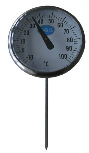 Thermometer Ø38X130 Mm