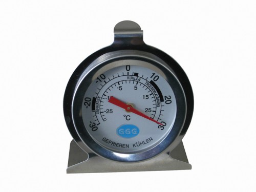 Cooler/freezer thermometer