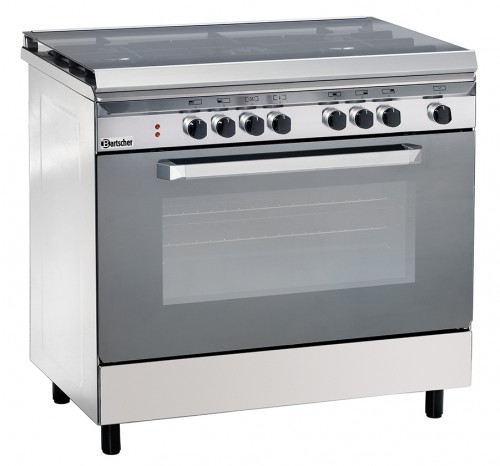 Gas stove, W900, 5BR, electric oven