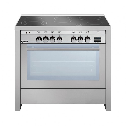 Cerane stove 600, 5 HTzones, electric oven