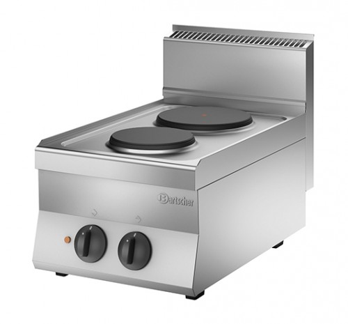 Electric cooker 650, W400, 2 Plates  