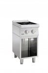 Cerane stove 700 with 2 heating zones and open base unit