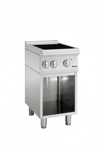 Induction stove 700, 2 CZ, open base unit