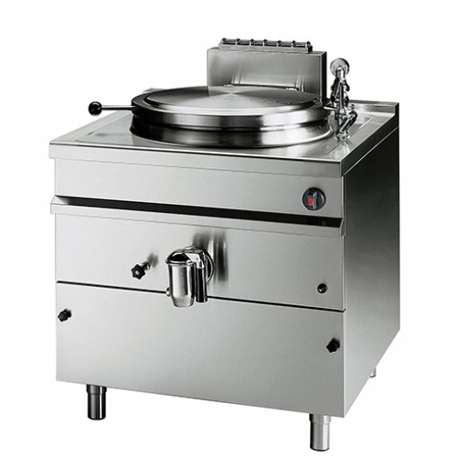 Gas boiling kettle, indirect heating