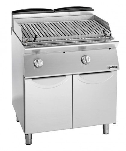 Lava rock grill, gas, 700, W800 with open base unit