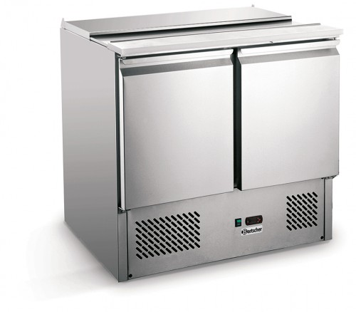 Ventilated saladette, 2 doors