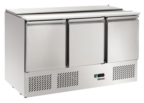 Ventilated saladette, 3 doors