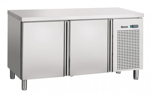 Refrigerated counter ventilated, 2 doors