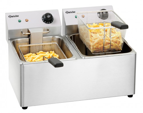 Deep fat fryer Snack IV, 2x8L