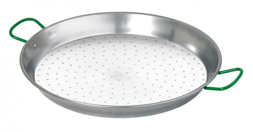 Paella pan 55cm, with grips