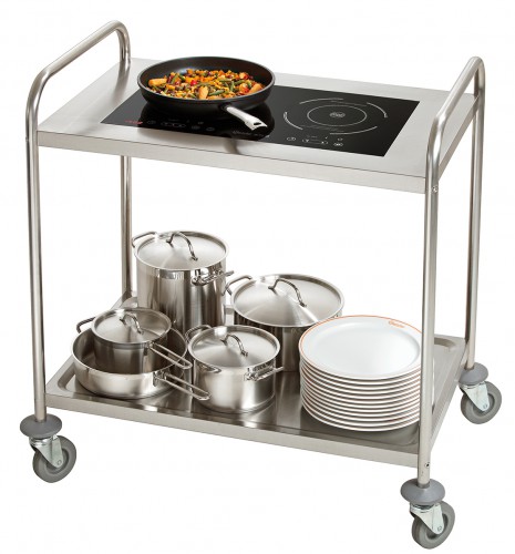 Induction serving trolley IKTS 35