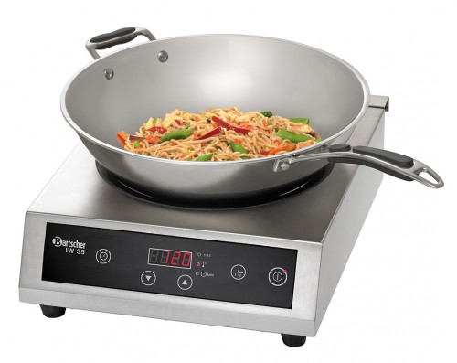 Induction wok set IW 35, pan