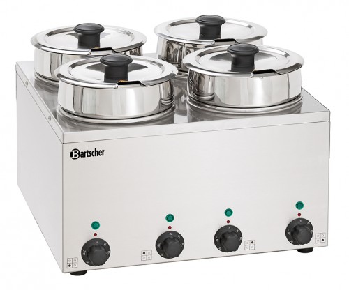 Bain Marie Hotpot, 4x pot, 3,5l