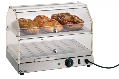 Heated display case, 2 levels, 250W