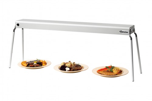 Infrared food warmer, W1220, Aluminium